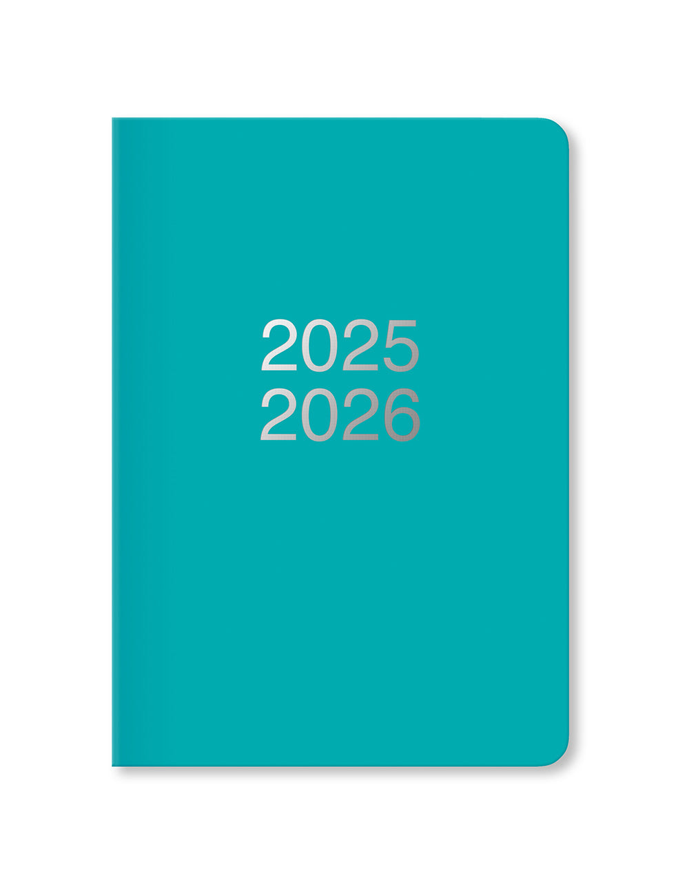 Letts Dazzle A5 Week to View Planner 2025-2026 - Multilanguage 26-030613 #color_turquoise