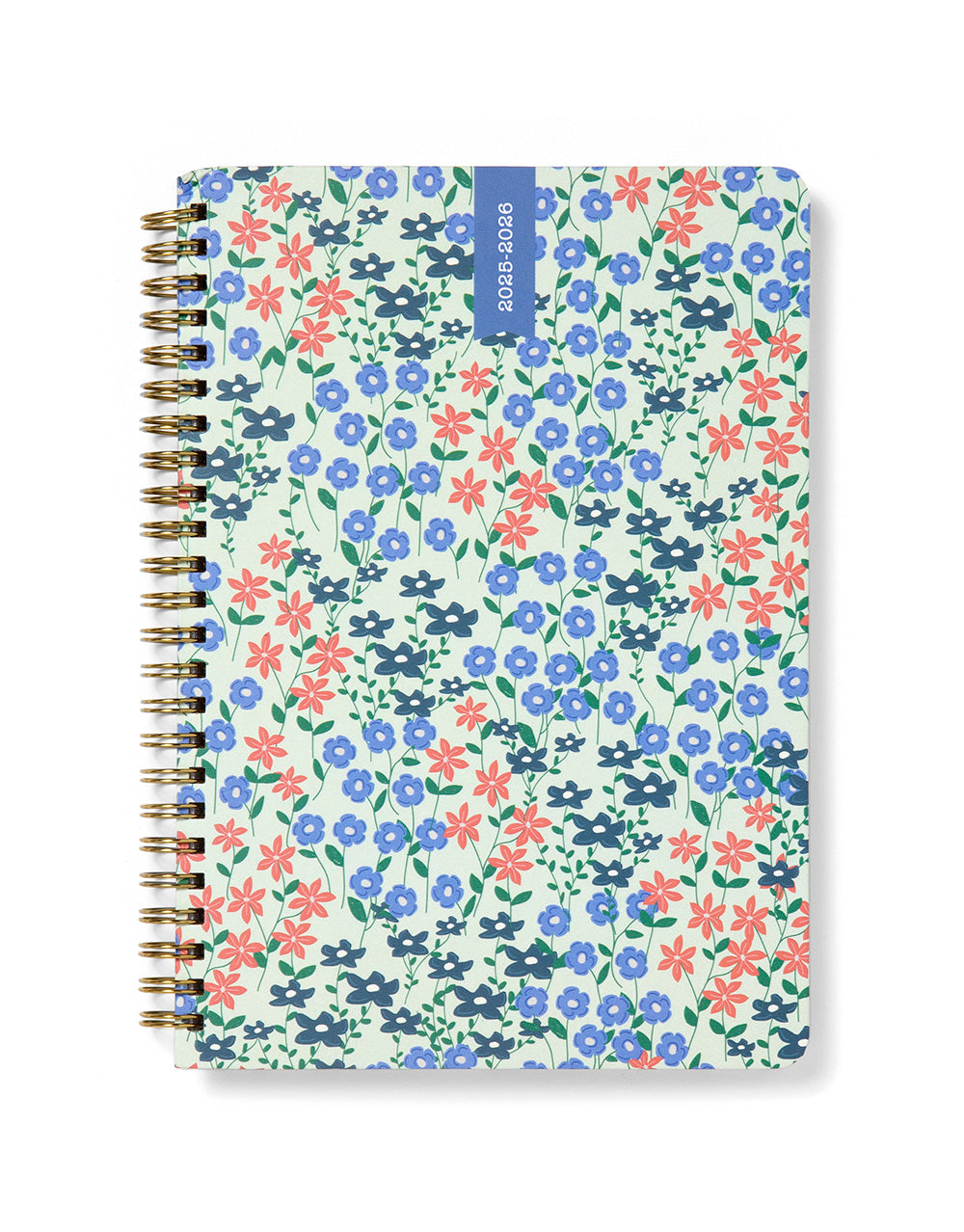 Letts Spring Valley A5 Week to View 18-Month Planner 2025-2026 - Multilanguage