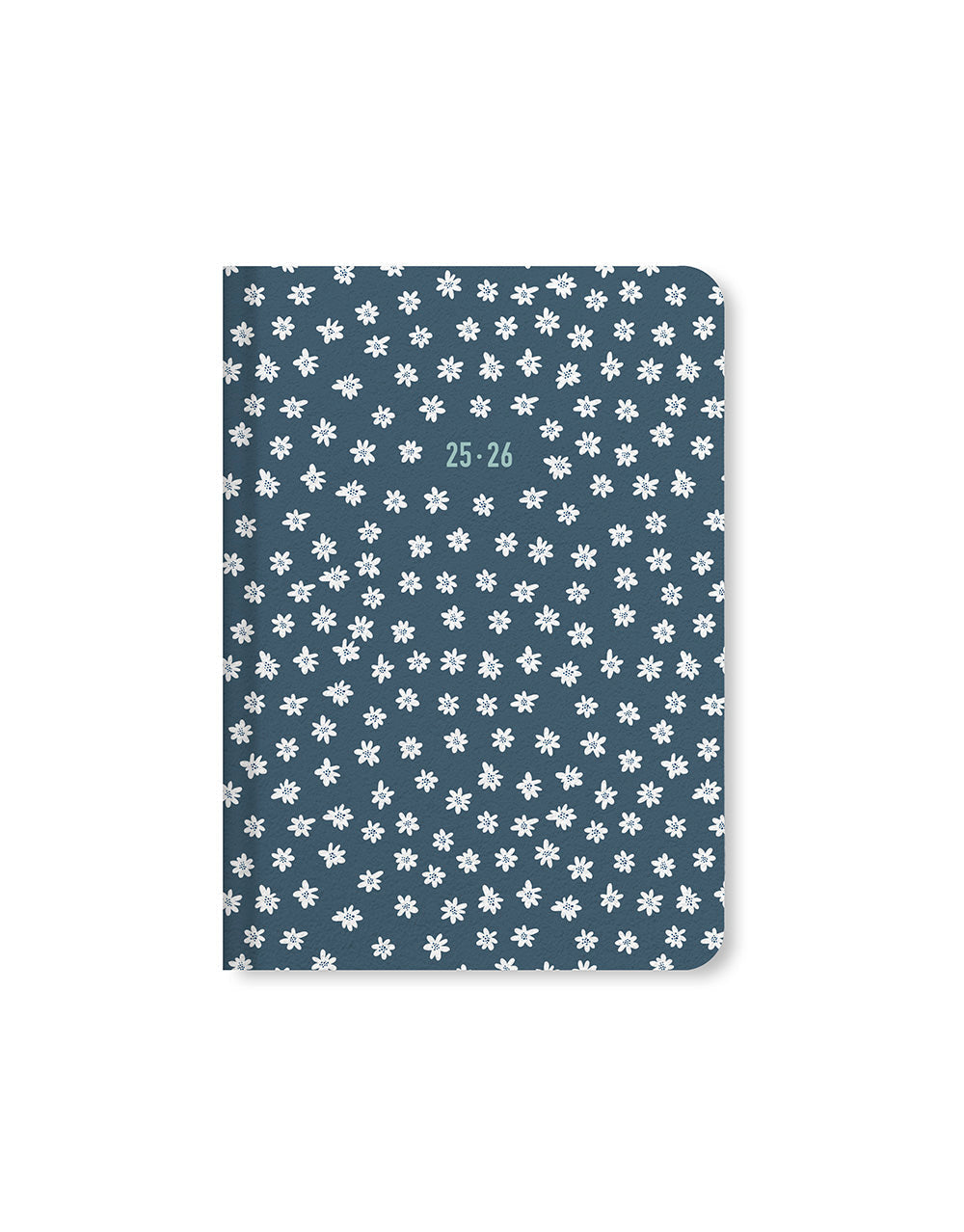 Letts Daisies A6 Week to View Planner 2025-2026 - Multilanguage 26-031868 #color_daisies-blue