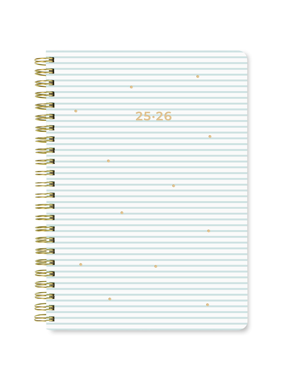 Letts Stripes A5 Week to View Planner 2025-2026 - Multilanguage 26-031874 #color_sky