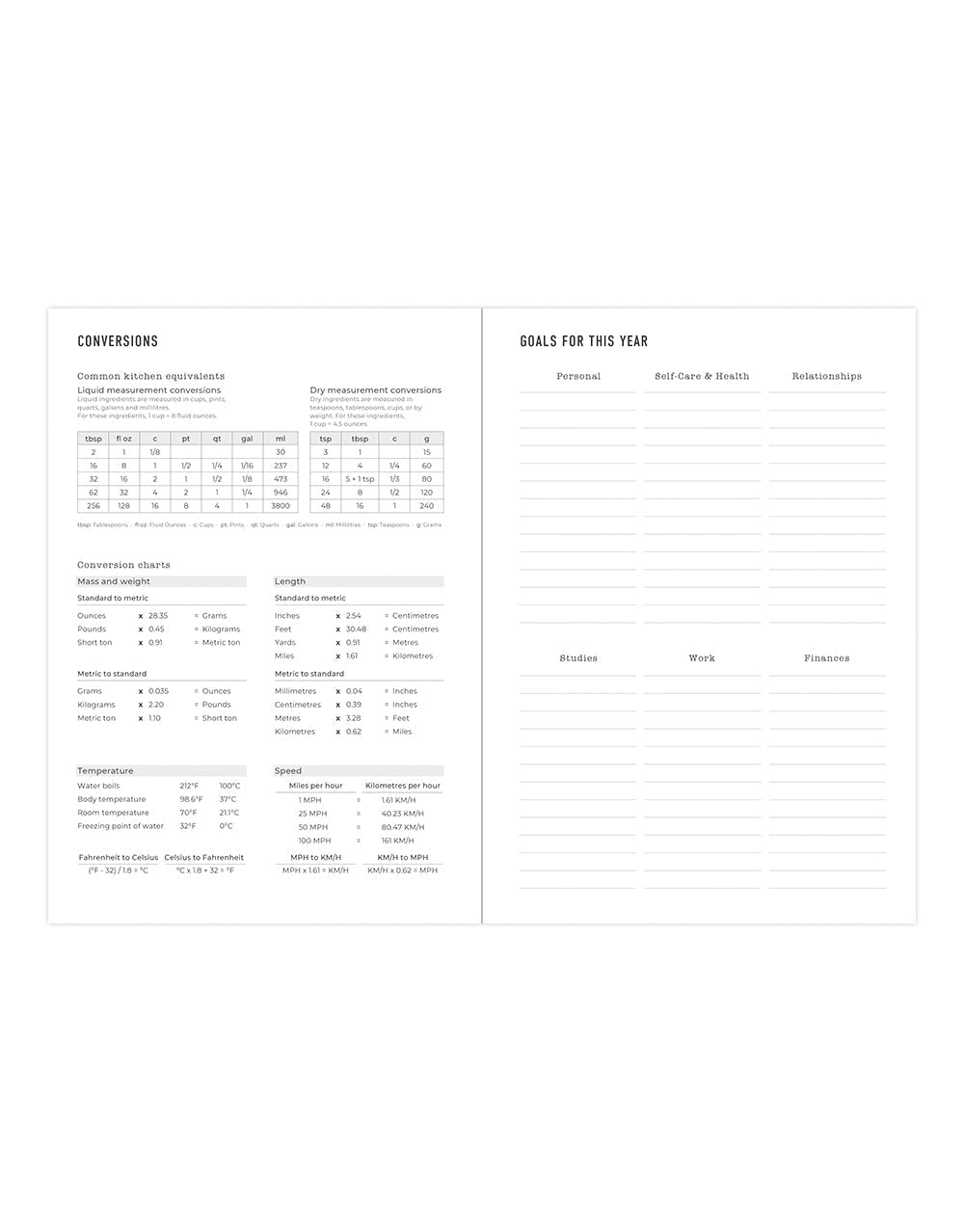 Letts Stripes A5 Week to View Planner 2025-2026 - Multilanguage 26-031874 #color_sky