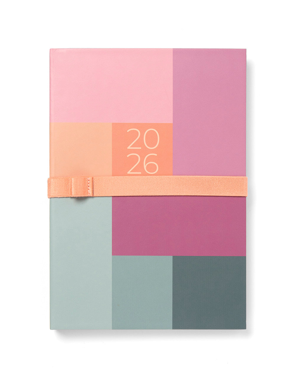 Letts of London Gradient A5 Week to View Planner 2026 - Multilanguage Rose 26-082570 #color_gradient-rose