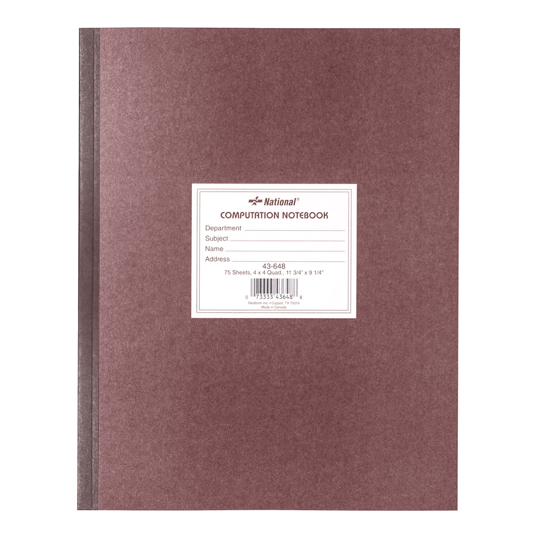 Computation Notebook 43648