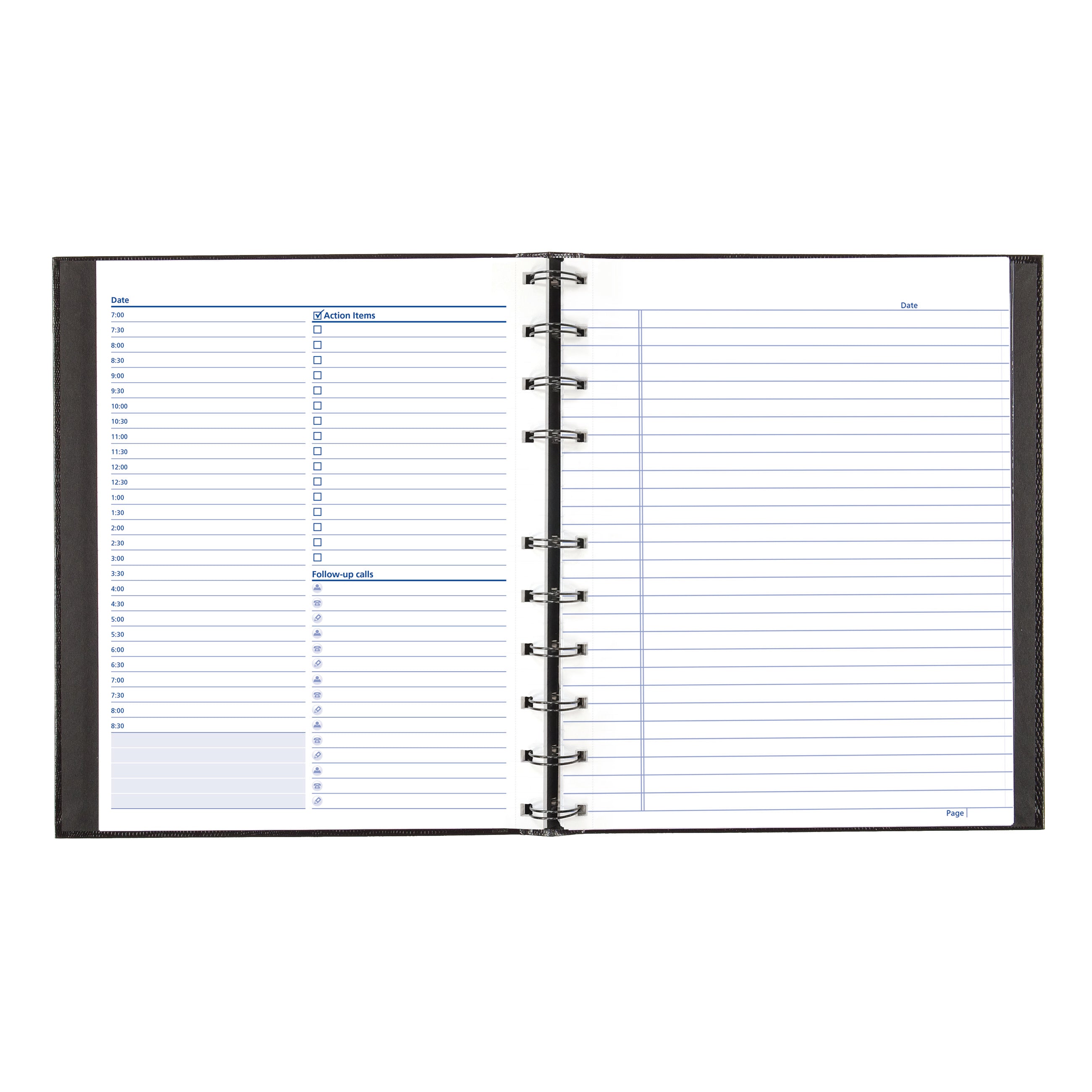 NotePro Undated Daily Planner A30C.81
