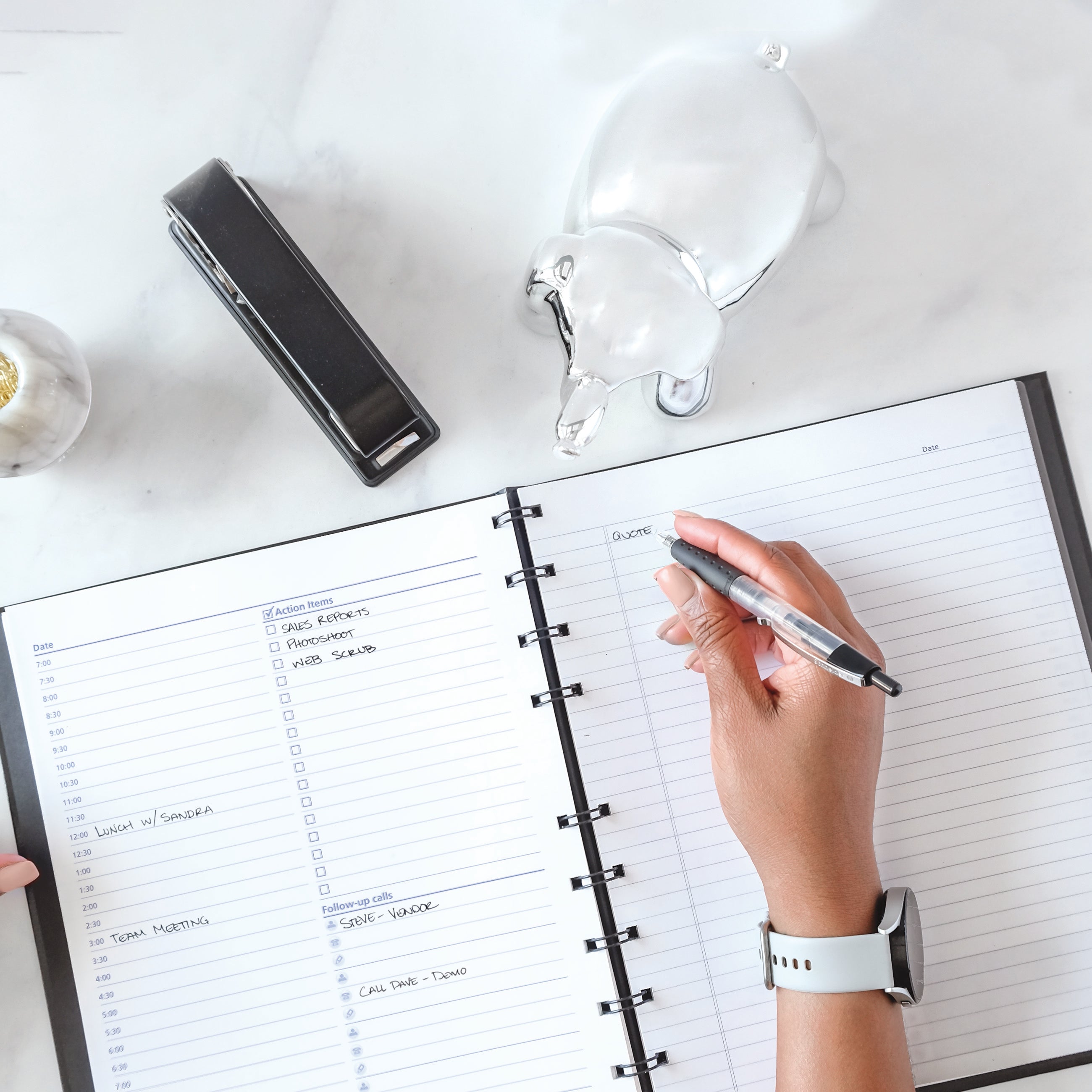 NotePro Undated Daily Planner A30C.81