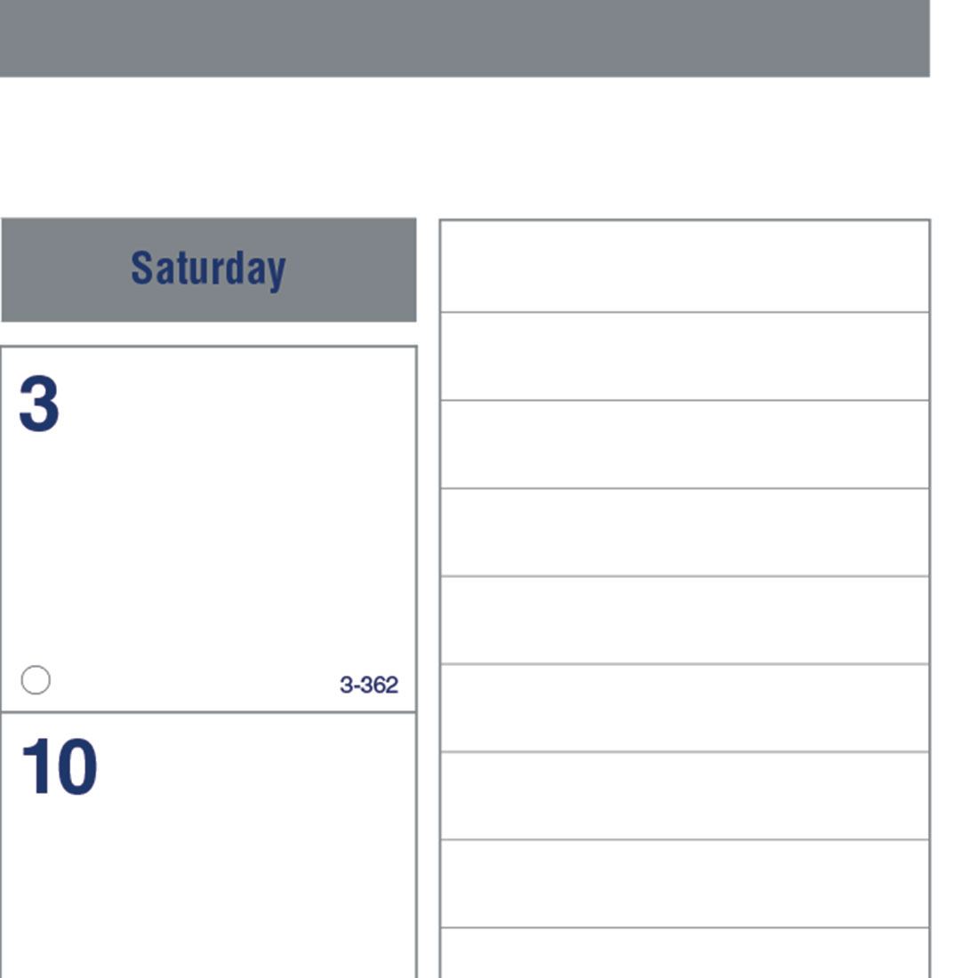 Blueline Net Zero Carbon™ Monthly Desk Pad Calendar, 2026 C177847-26