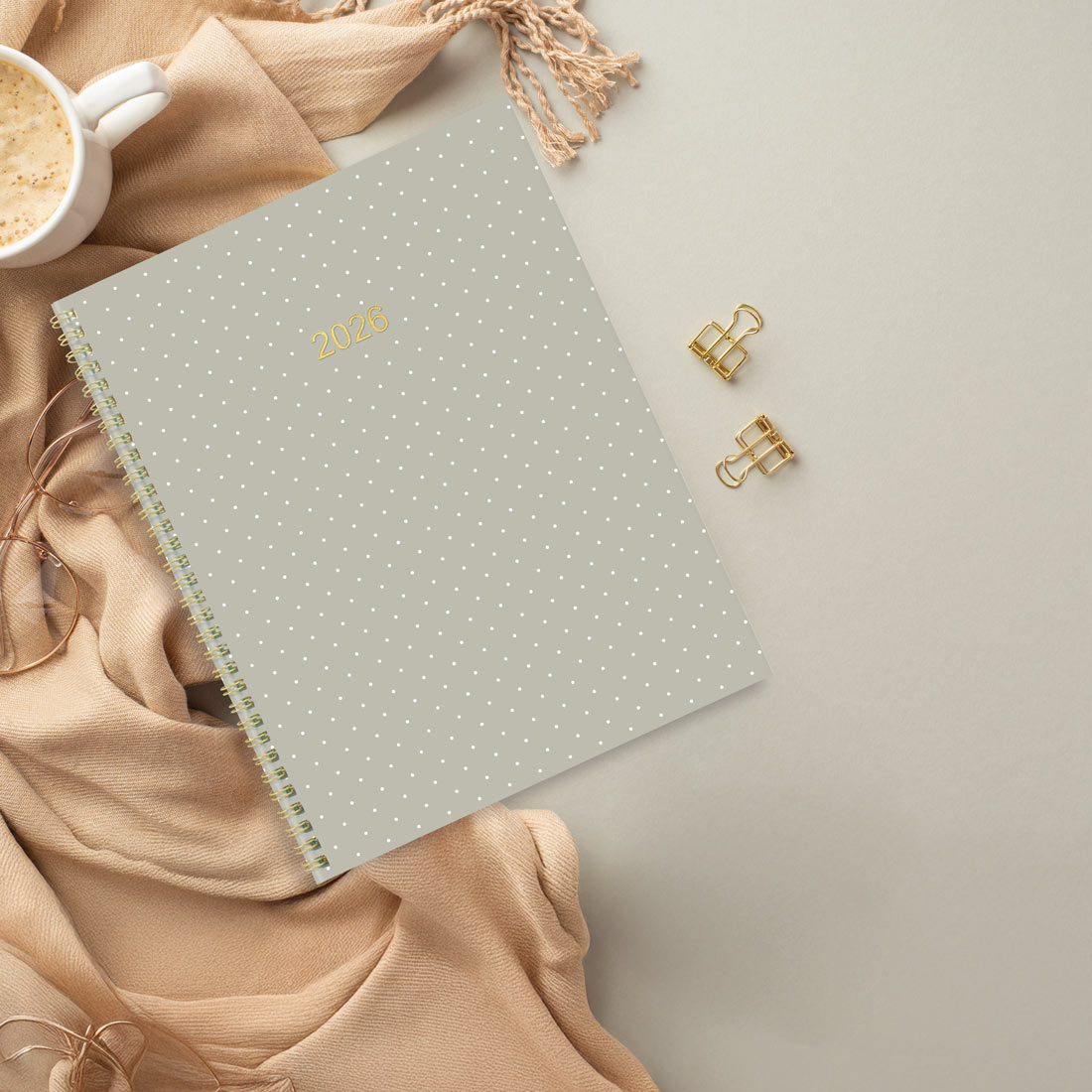 Blueline Minimalist Monthly Planner 2026 C701PT.ASX-26