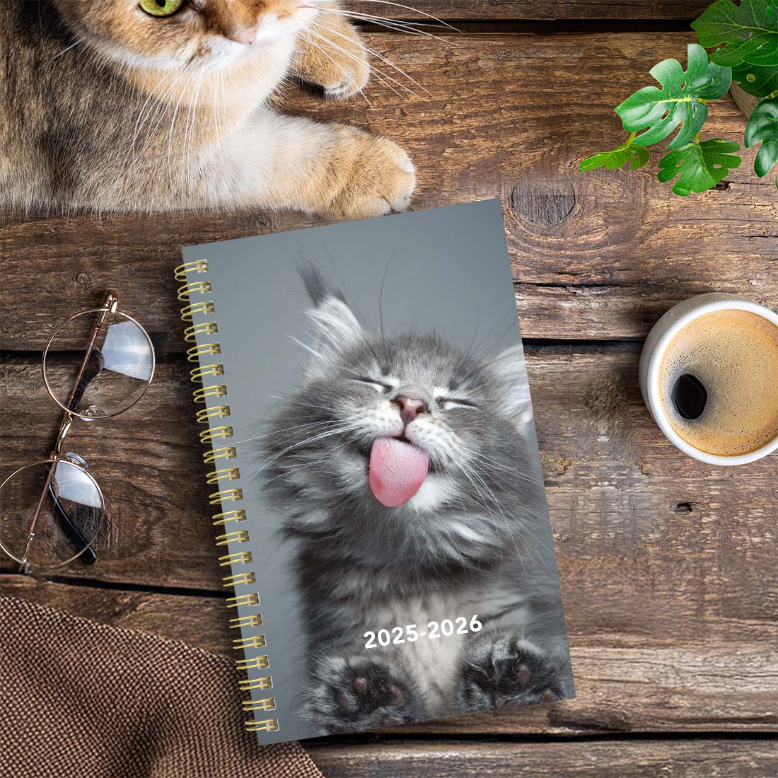 Academic Weekly Planner, Animal, 2025-2026, Blueline CA114PA-26 #color_cat