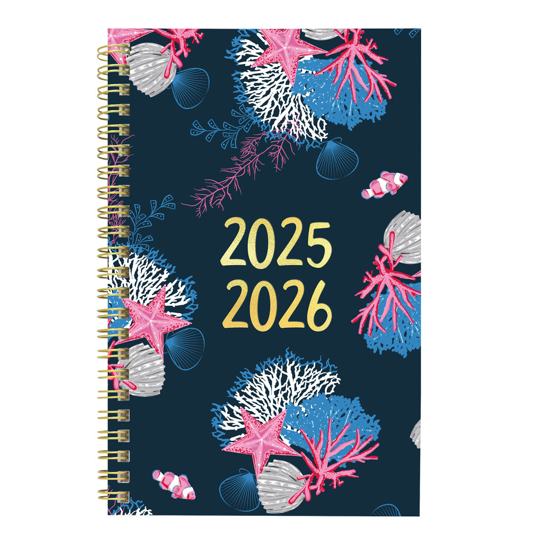 Academic Weekly Planner, Under the Sea, 2025-2026, Blueline CA114PH-26 #color_starfish