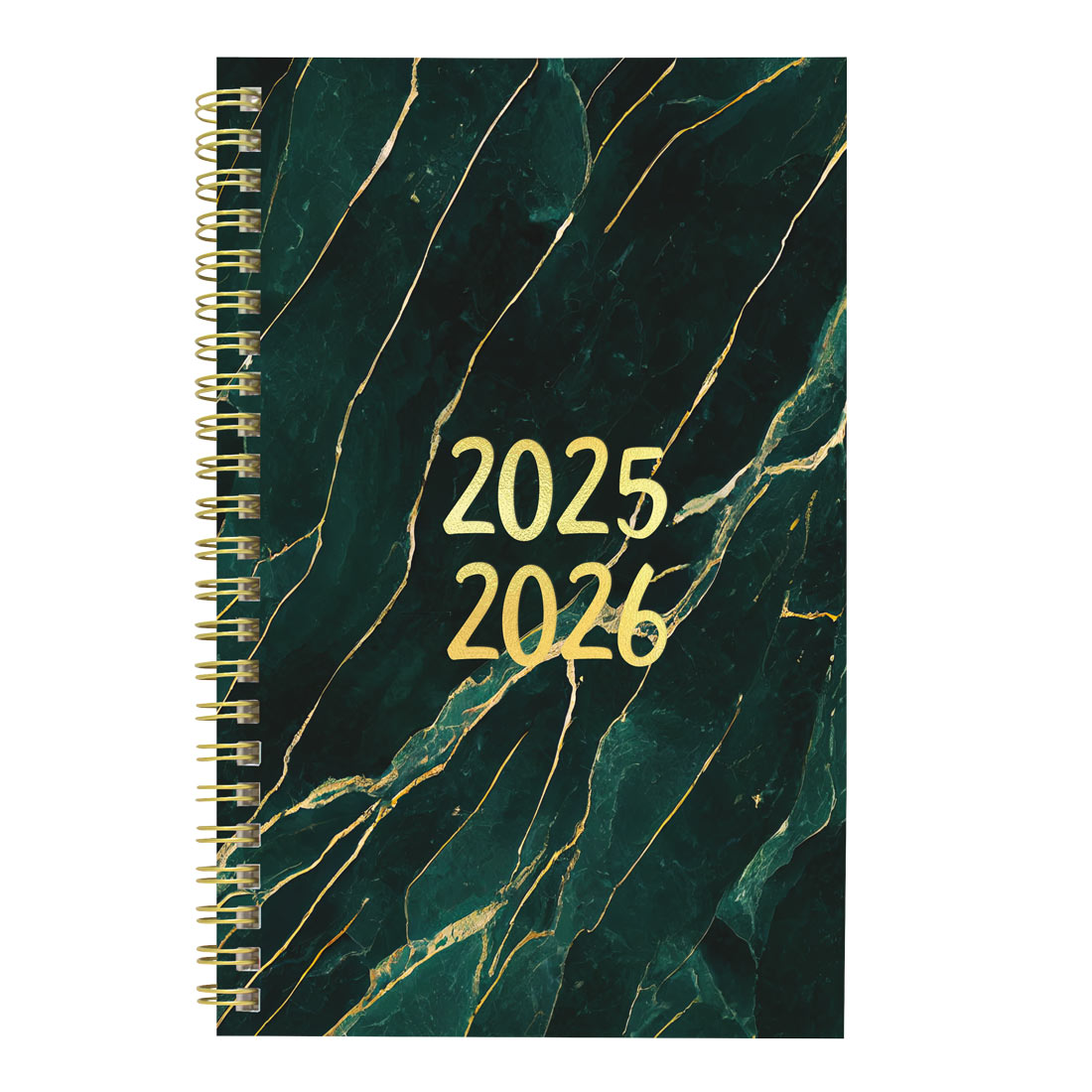 Academic Weekly Planner, Marble, 2025-2026, Blueline CA114PI-26 #color_marble-green