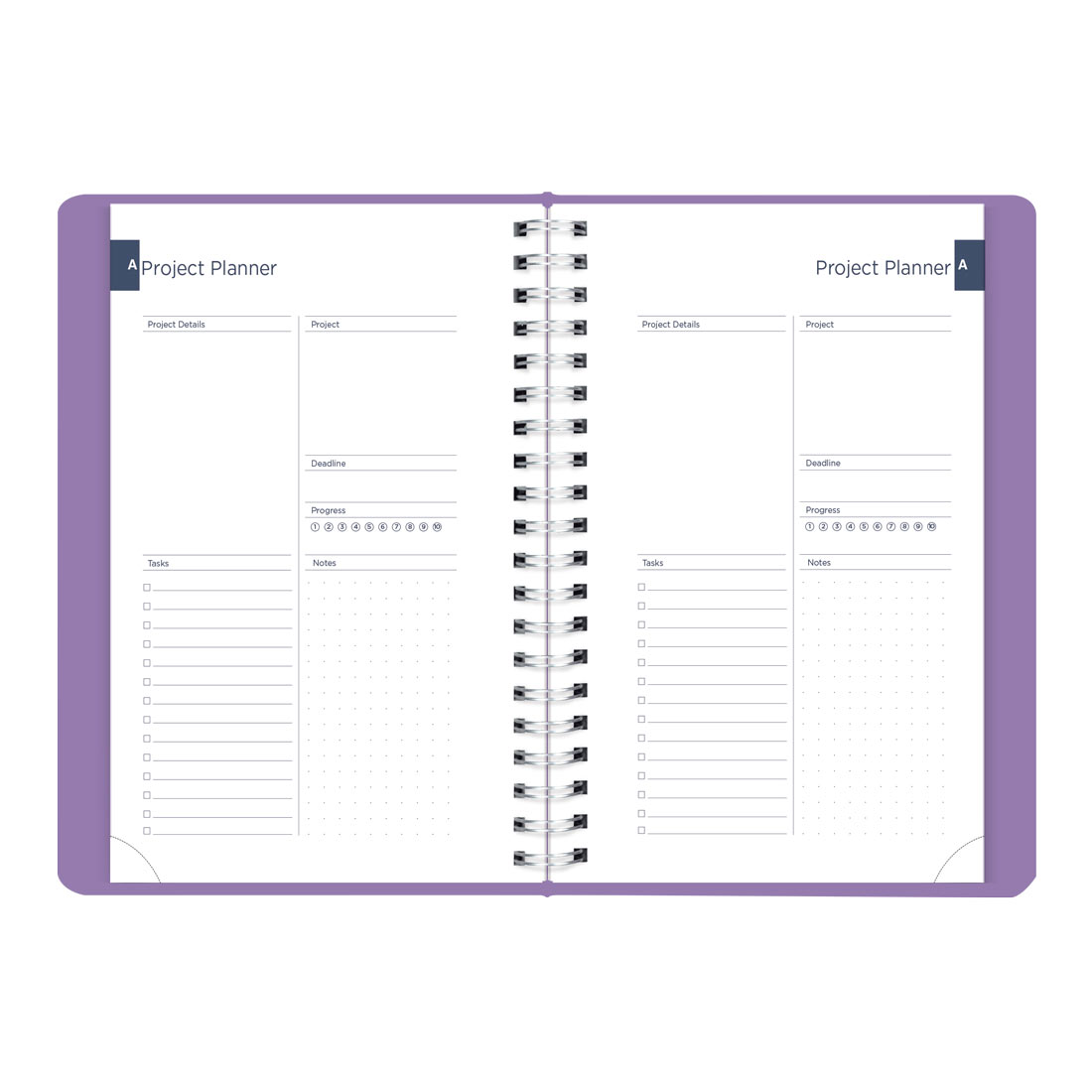 Academic Daily Planner, Fashion, 2025-2026, Blueline CA201F-26 #color_fashion-purple