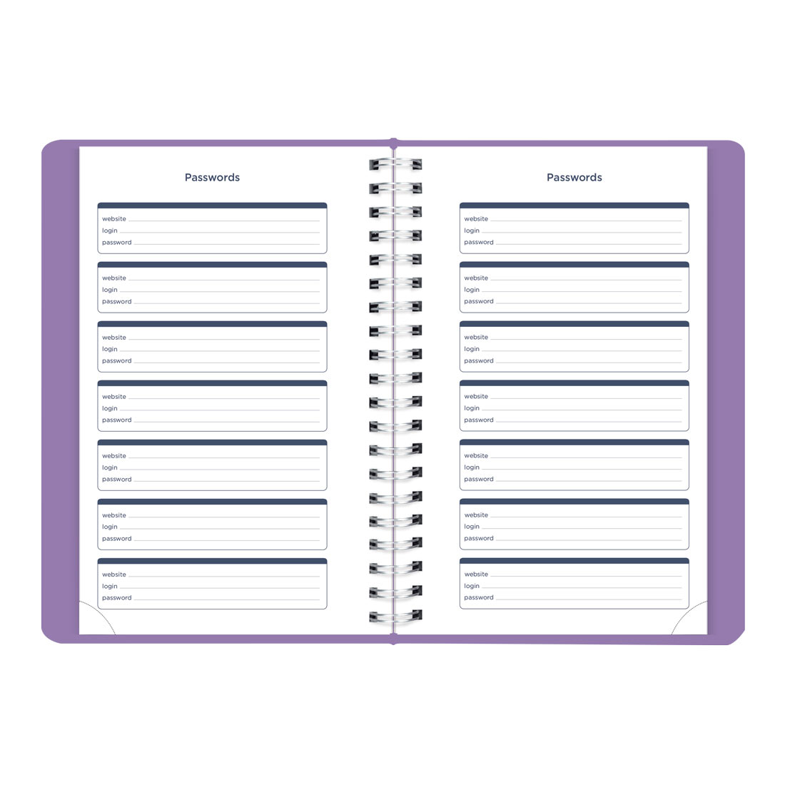 Academic Daily Planner, Fashion, 2025-2026, Blueline CA201F-26 #color_fashion-purple