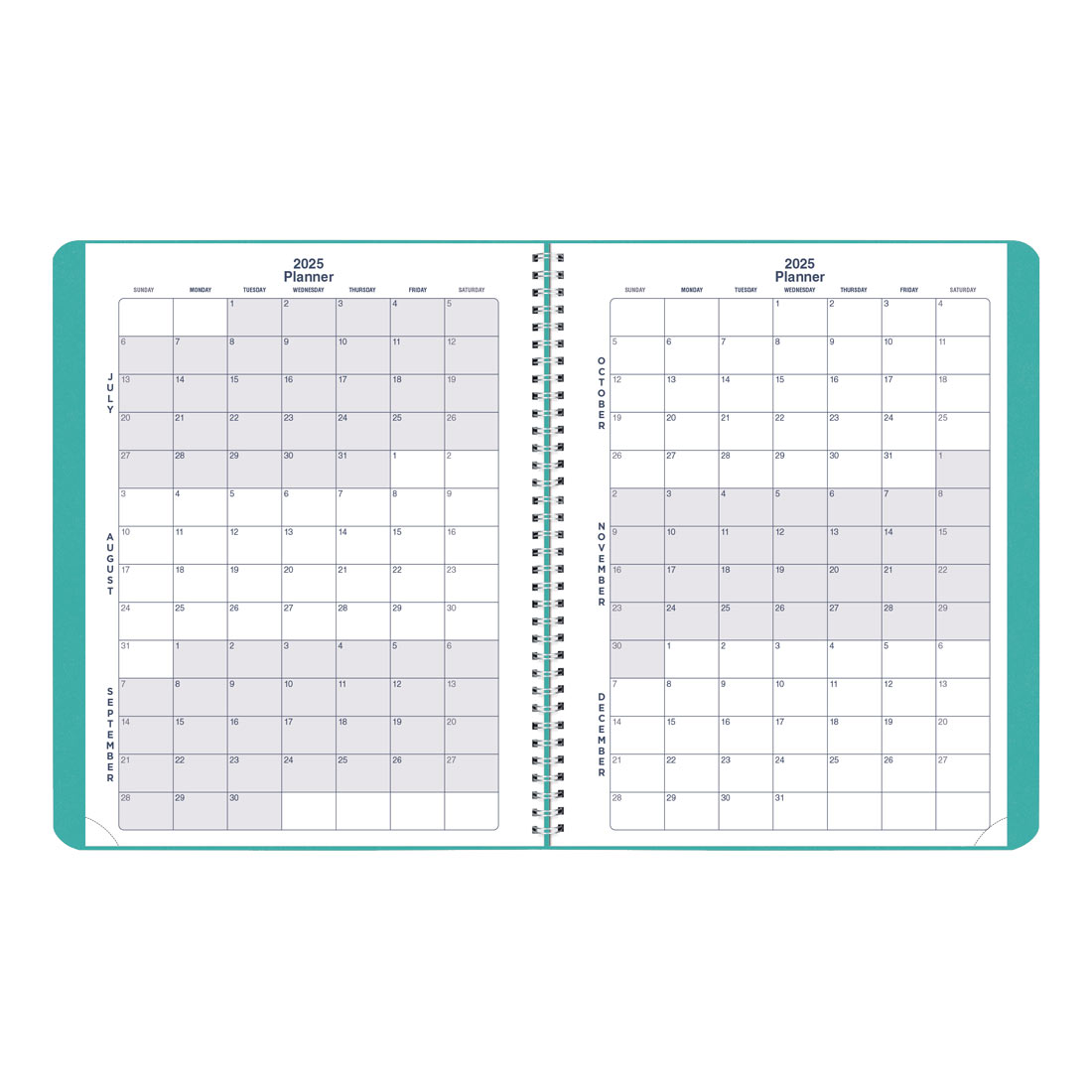 Academic Monthly Planner, Fashion, 2025-2026, Blueline CA701F-26 #color_fashion-blue
