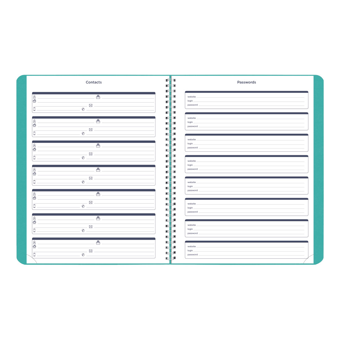Academic Monthly Planner, Fashion, 2025-2026, Blueline CA701F-26 #color_fashion-blue