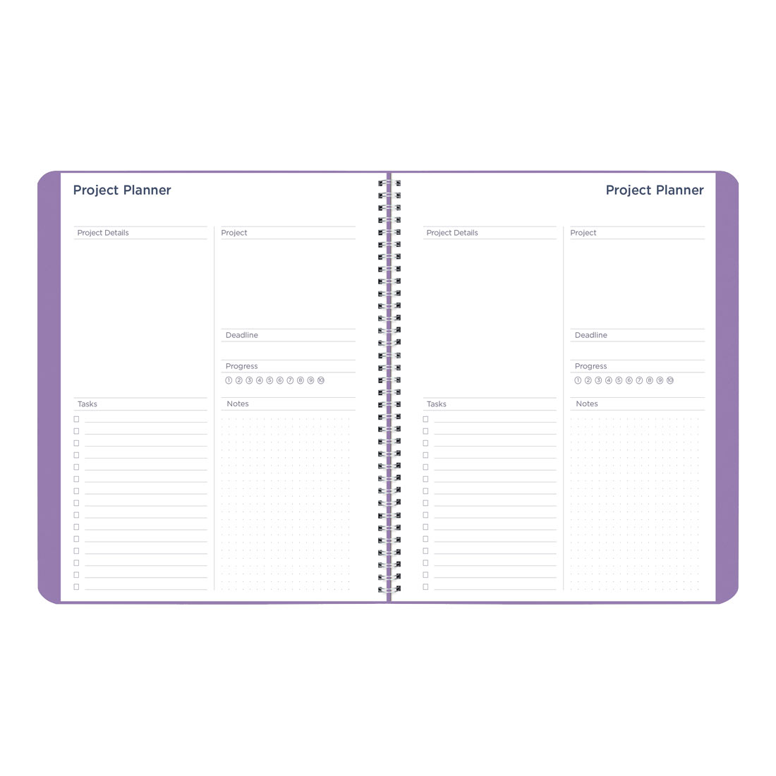 Academic Monthly Planner, Fashion, 2025-2026, Blueline CA701F-26 #color_fashion-purple