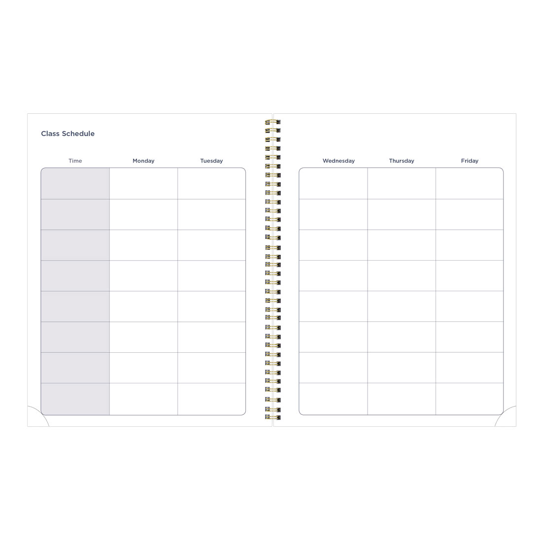 Academic Monthly Planner, Blossom, 2025-2026, Blueline CA714PG-26 #color_blossom-white