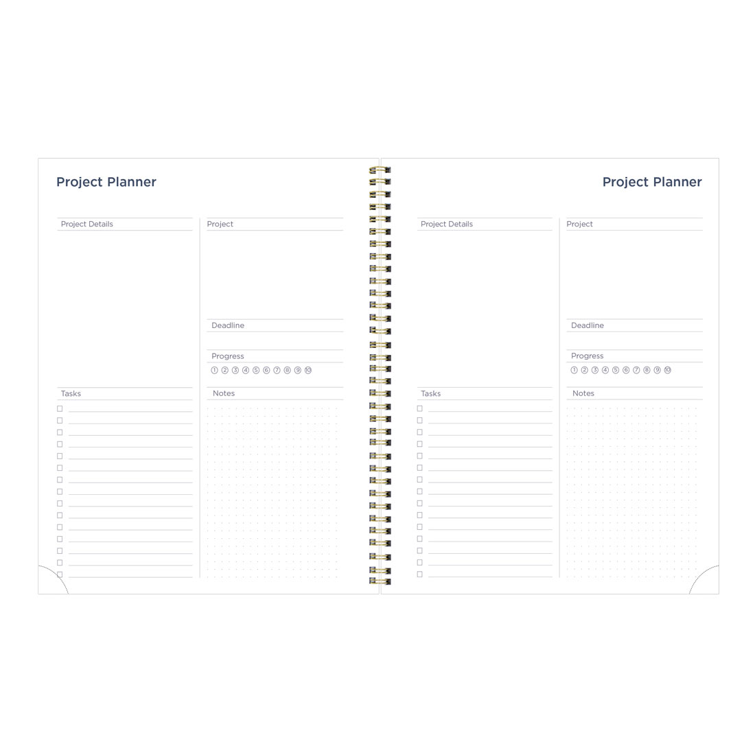 Academic Monthly Planner, Under the Sea, 2025-2026, Blueline CA714PH-26 #color_waves