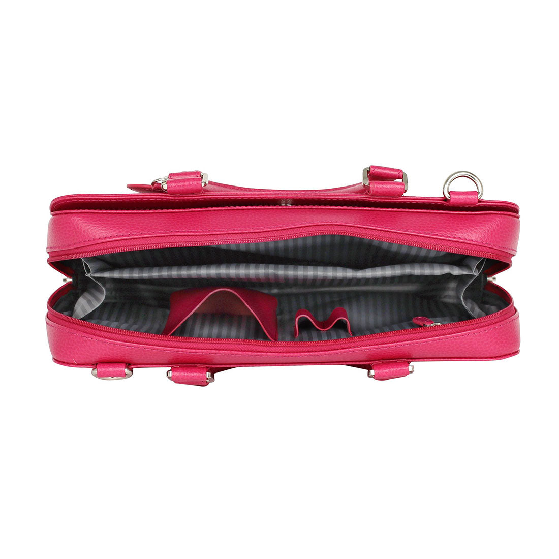 Small Laptop Briefcase - Fuchsia#color_laurige-fuchsia