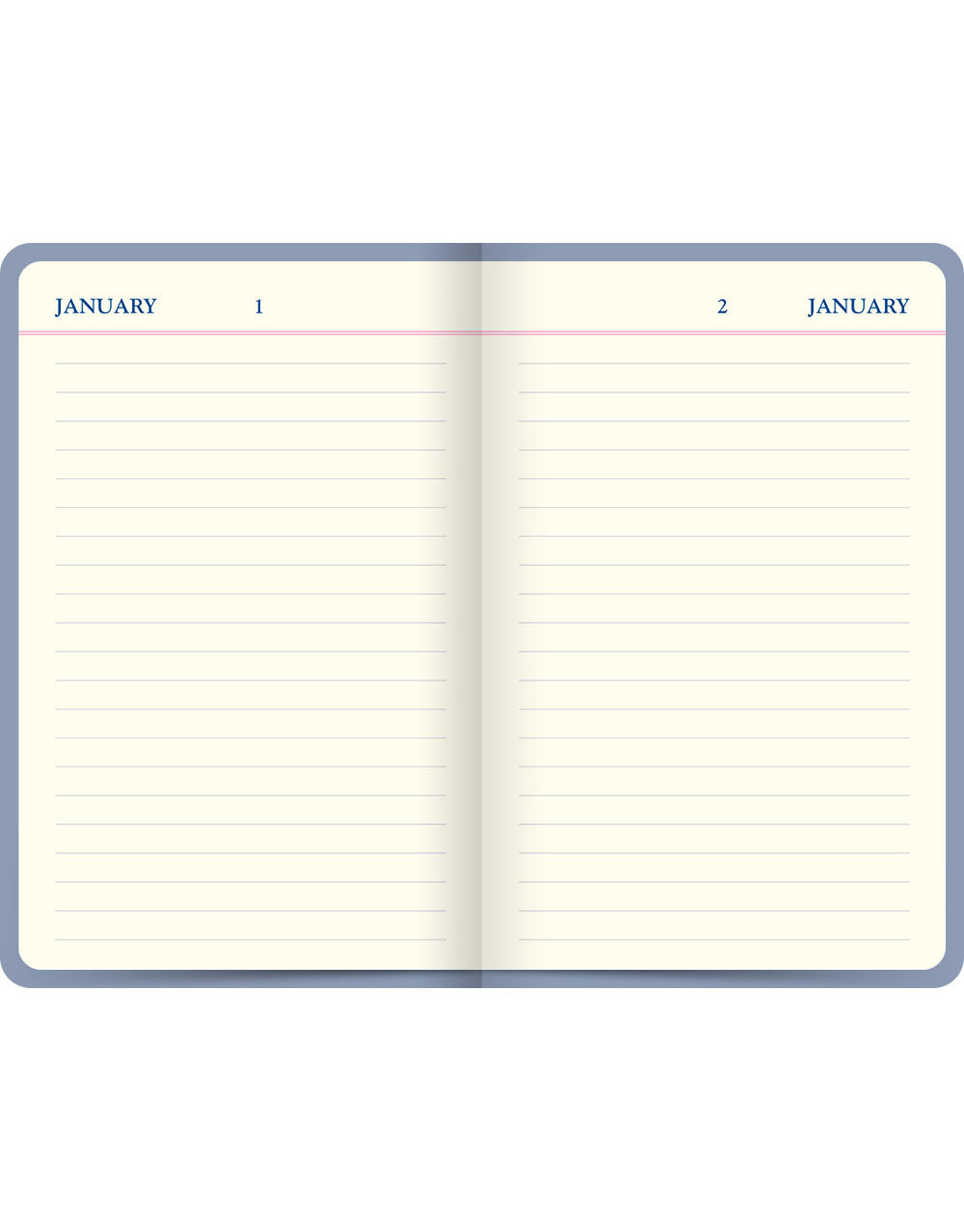 Icon Book Perpetual Diary Blue#color_icon-blue