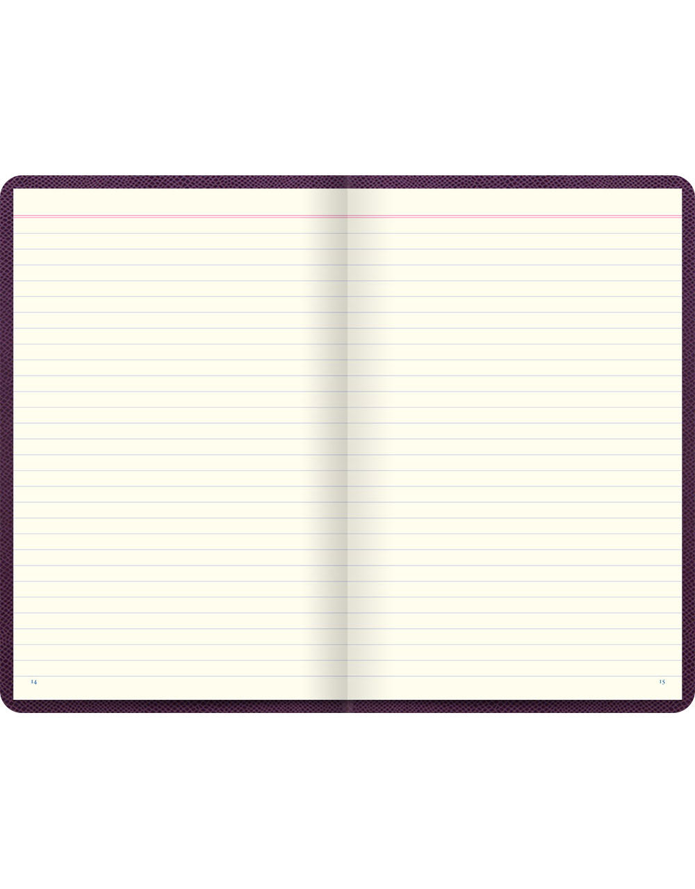 Legacy Book Ruled Notebook Purple#color_purple