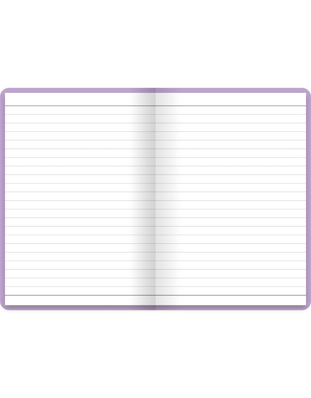 Pastel A6 Ruled Notebook Lilac#color_lilac