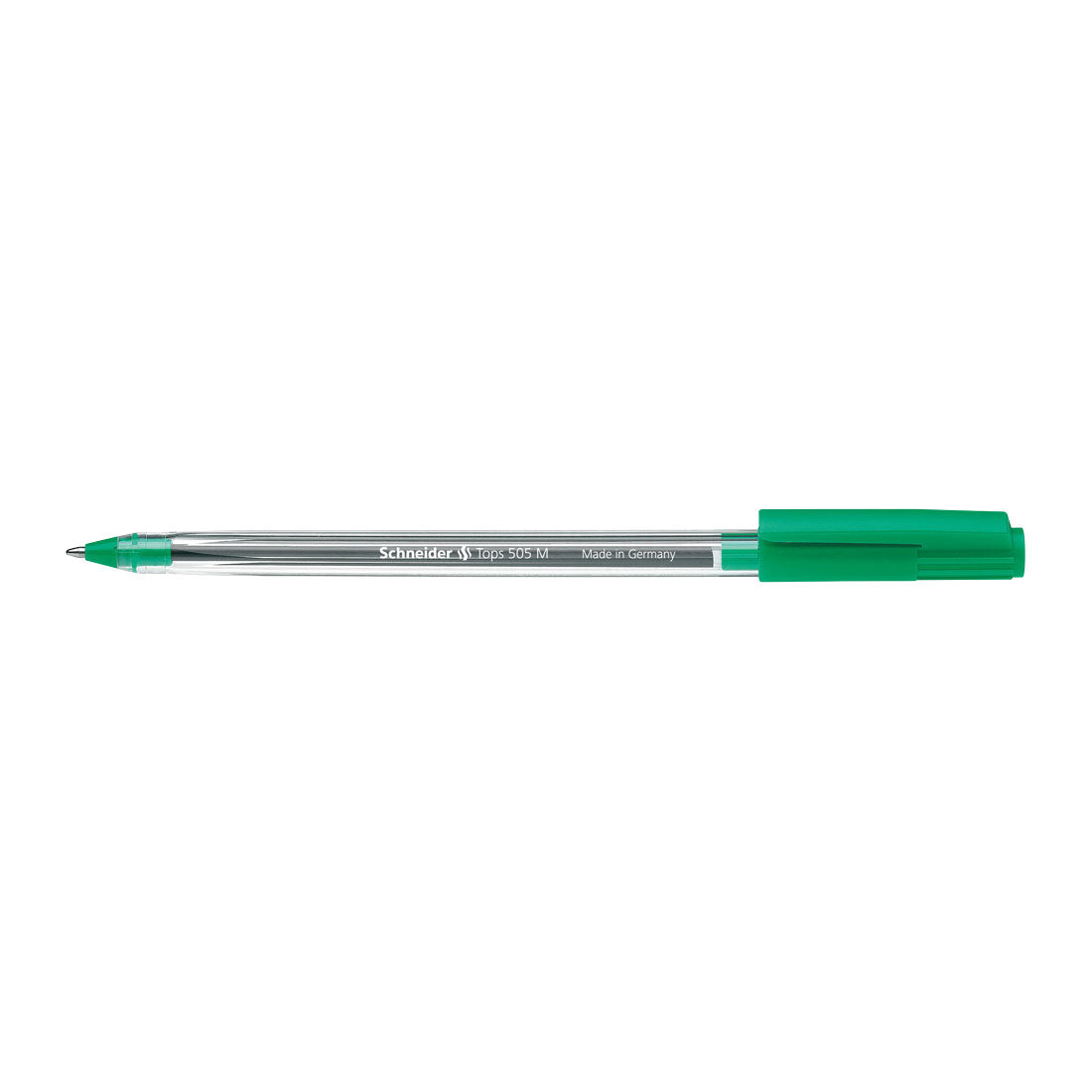 Tops 505 Ballpoint Pens M, Box of 10 units#ink-color_green