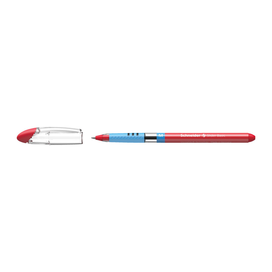 Slider BASIC Ballpoint Pens M, Box of 10#ink-color_red