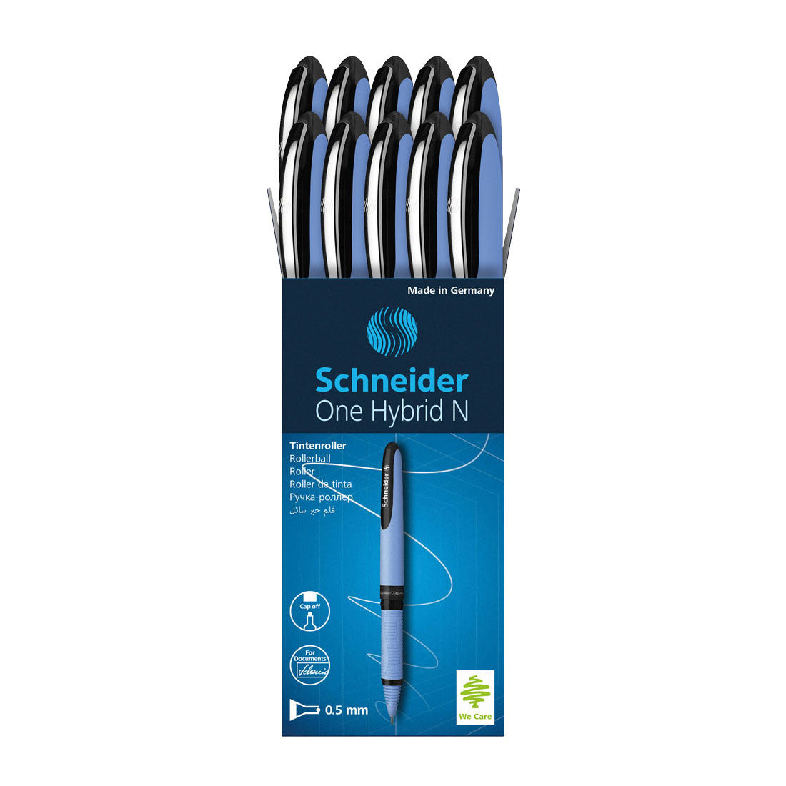 One Hybrid N Rollerball 0.5mm, Box of 10#ink-color_black
