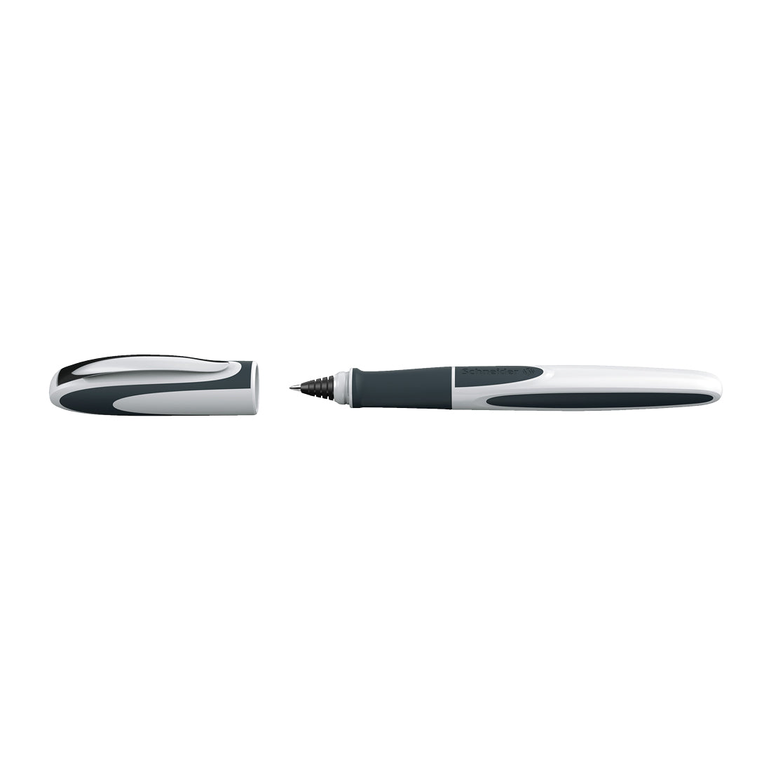 Ray Rollerball Pen M - White/Dark Gray