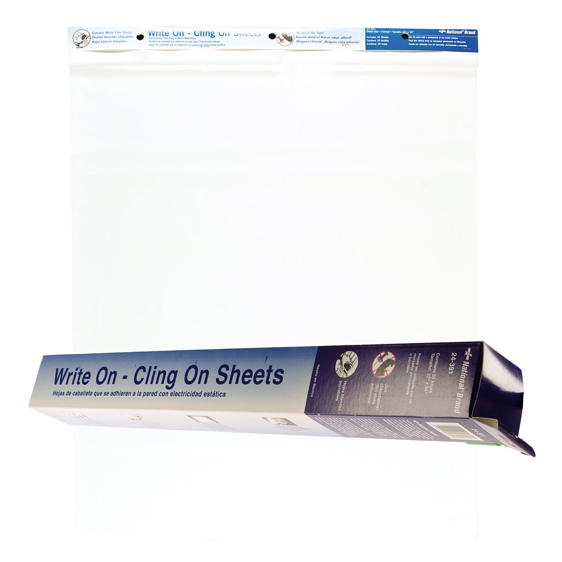 "Write on-Cling on" Sheets, 24391