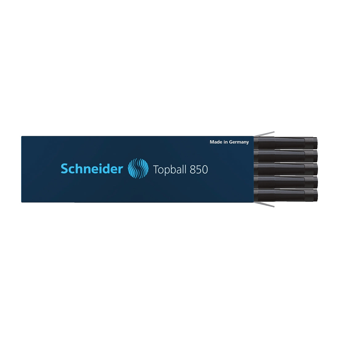 Topball 850 Rollerball Refill 0.5mm, Box of 10#ink-color_black