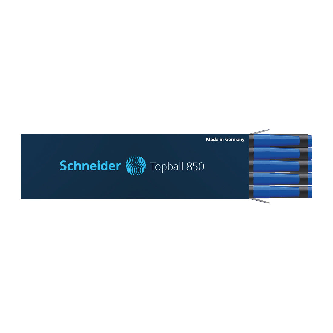 Topball 850 Rollerball Refill 0.5mm, Box of 10#ink-color_blue