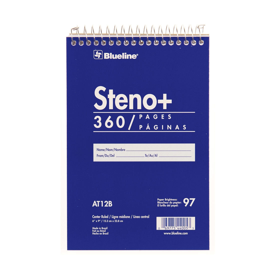 Steno Pad, AT12B