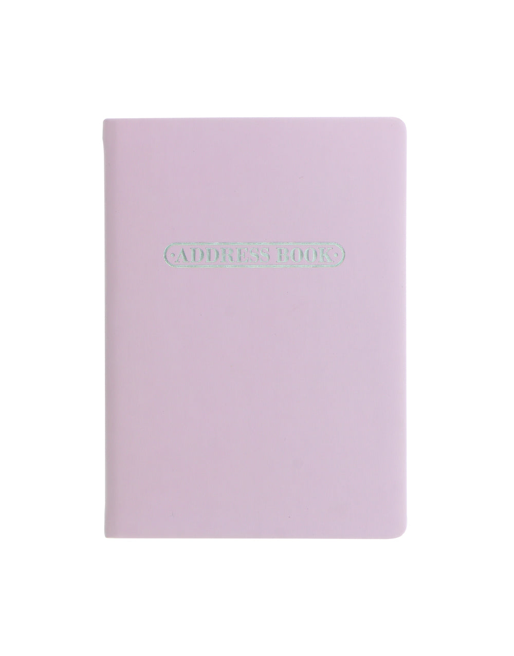 Pastel A6 Address Book Lilac#color_lilac