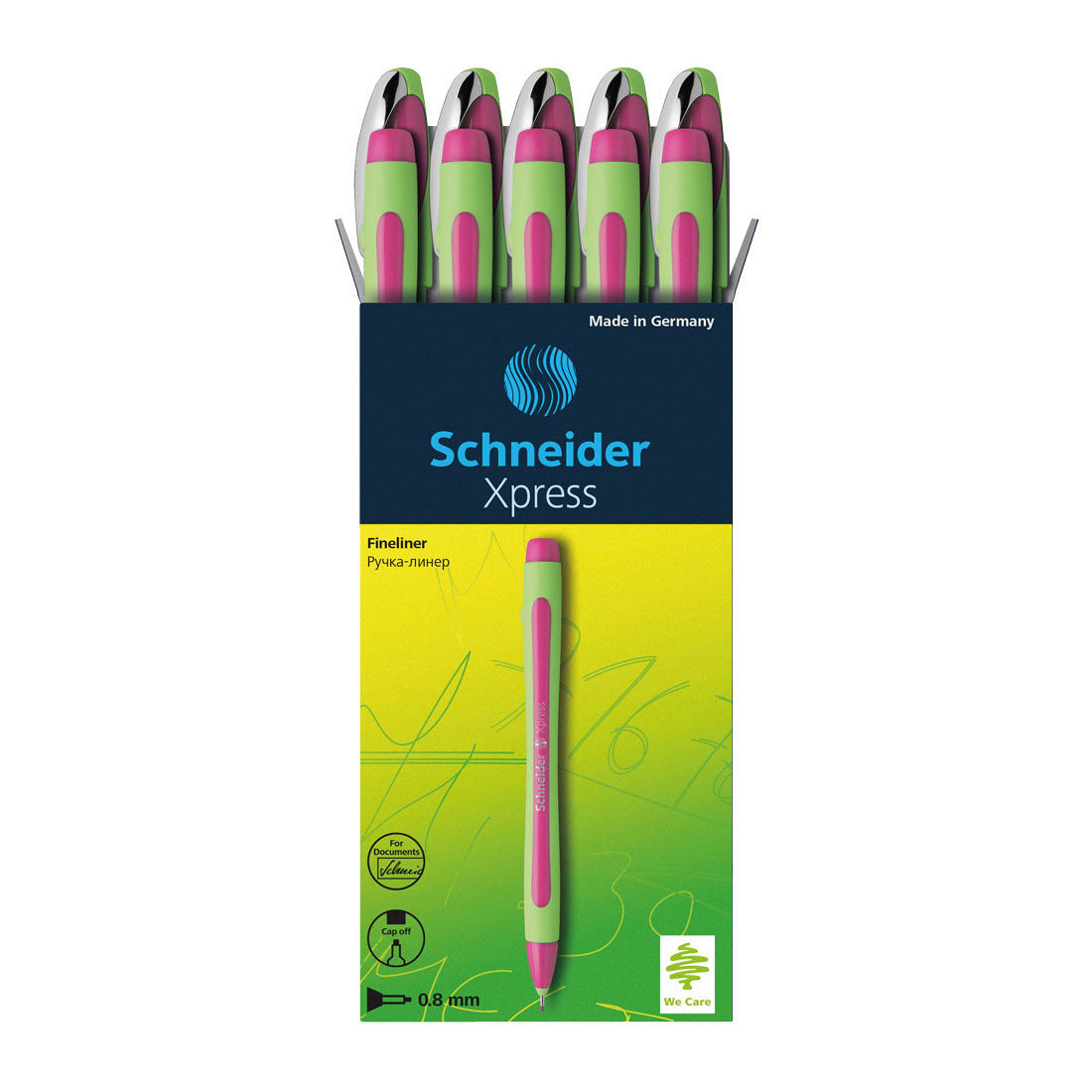 Xpress Fineliners 0.8mm, Box of 10