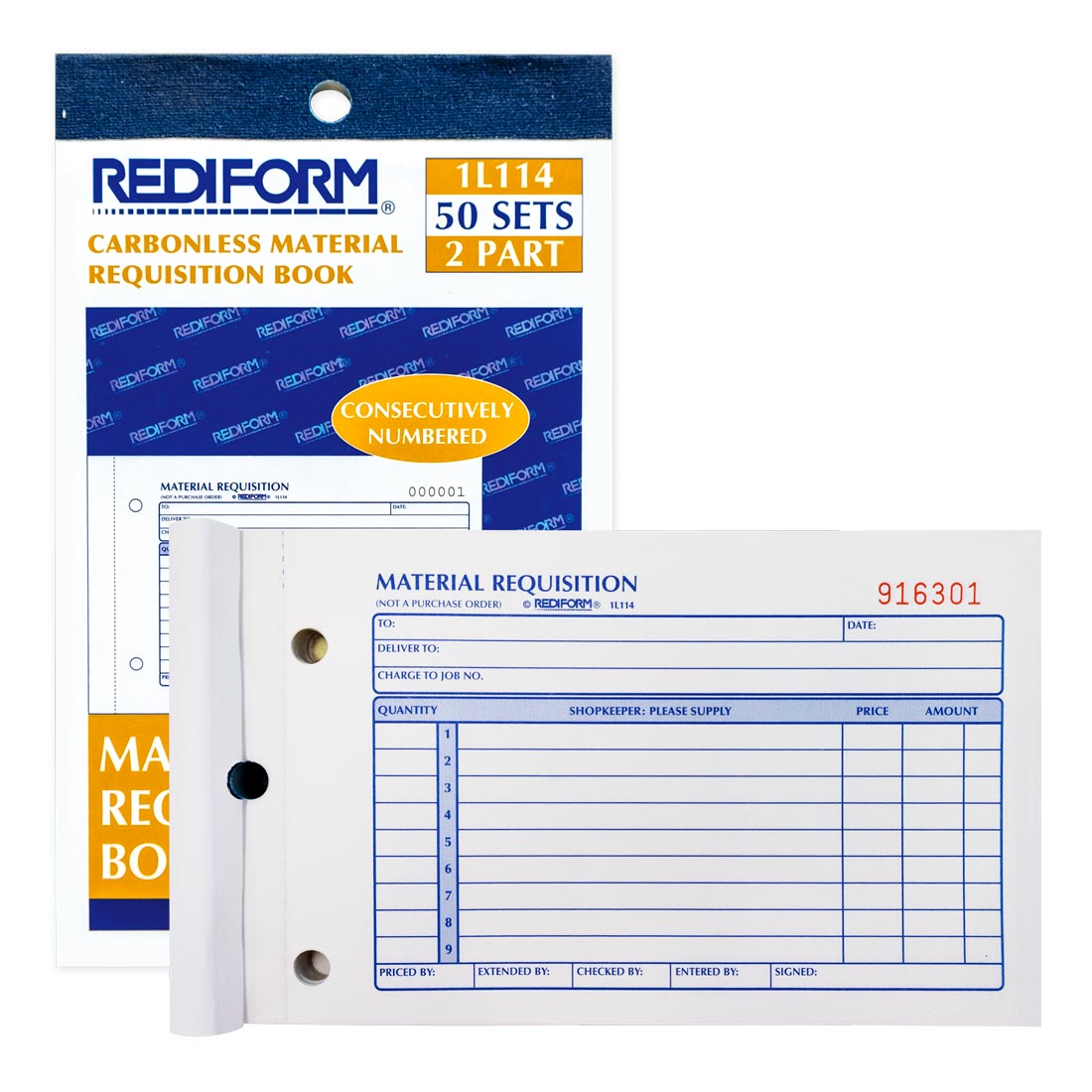 Material Requisition Book 1L114