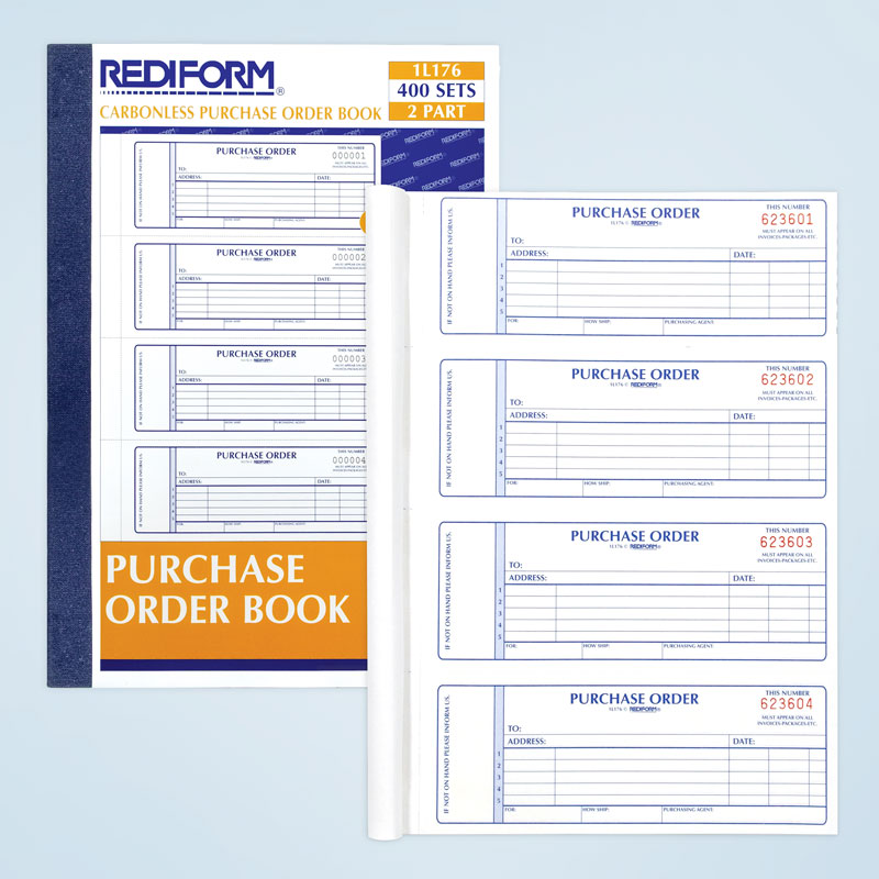 Purchase Order Book 1L176