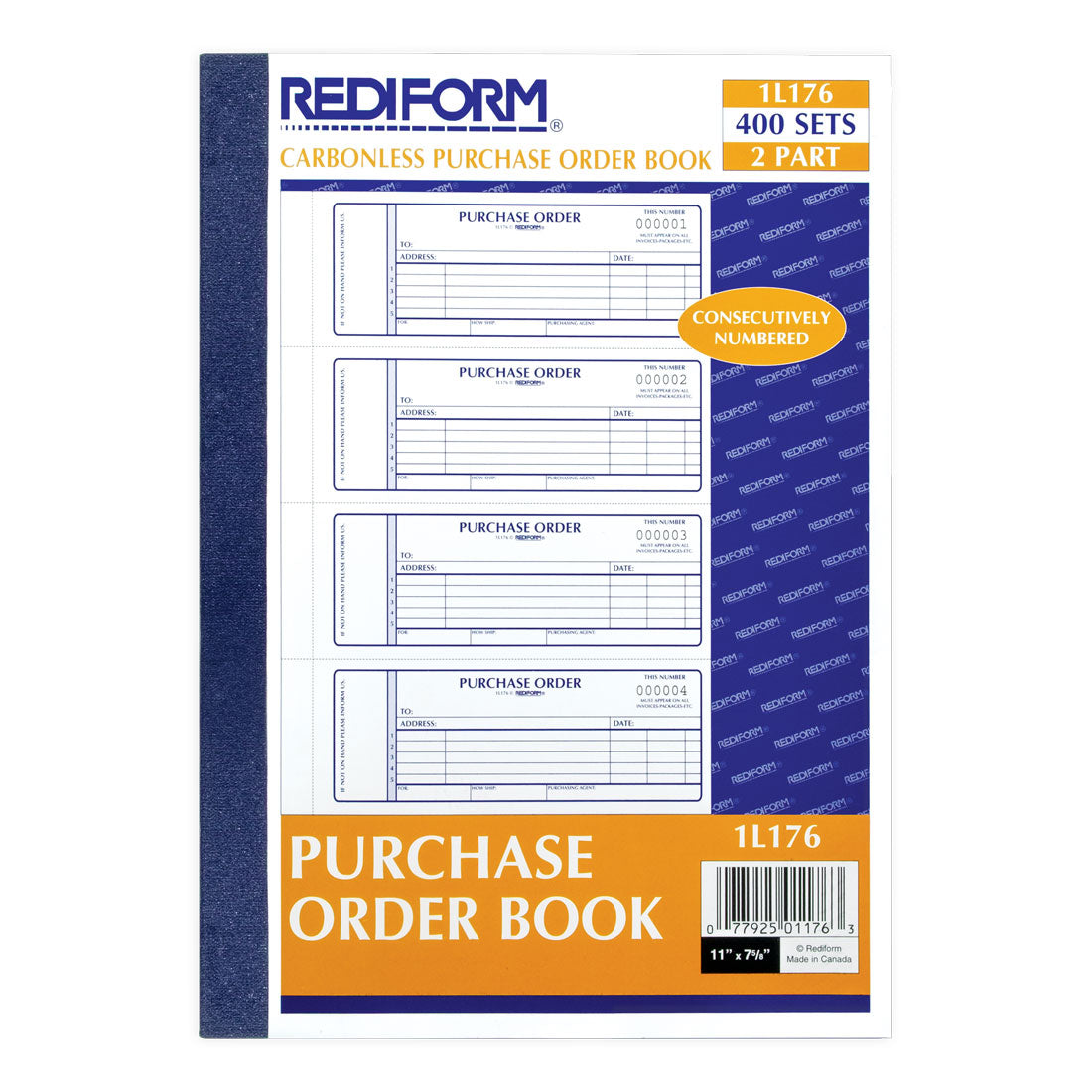Purchase Order Book 1L176