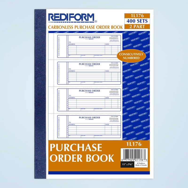 Purchase Order Book 1L176
