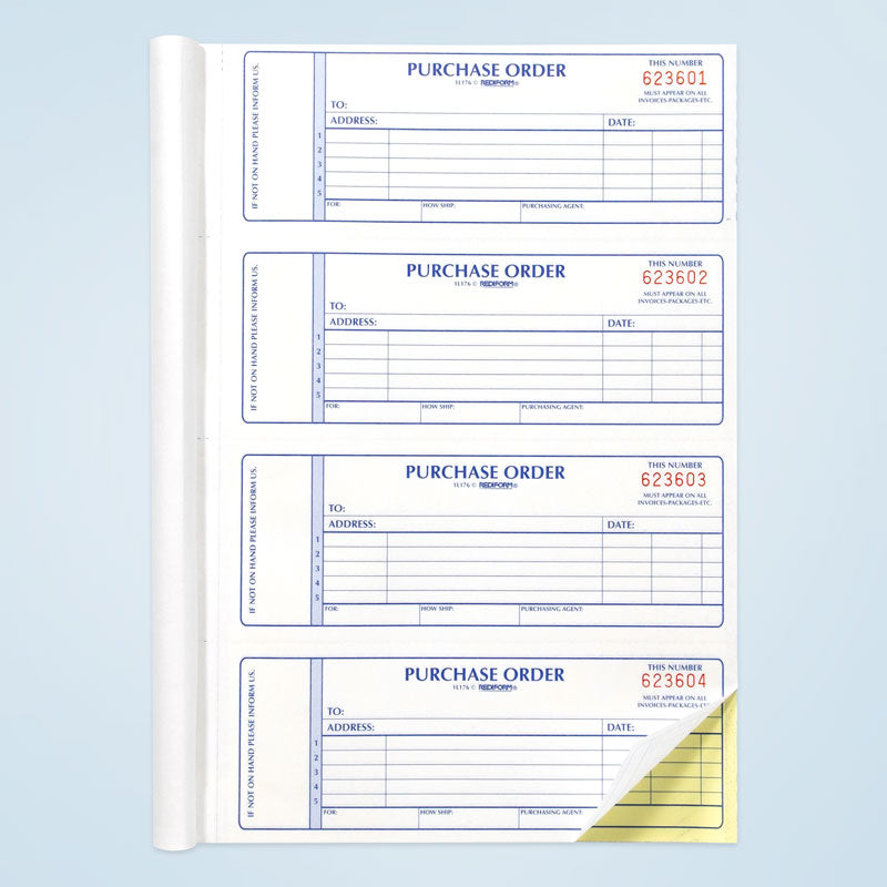 Purchase Order Book 1L176