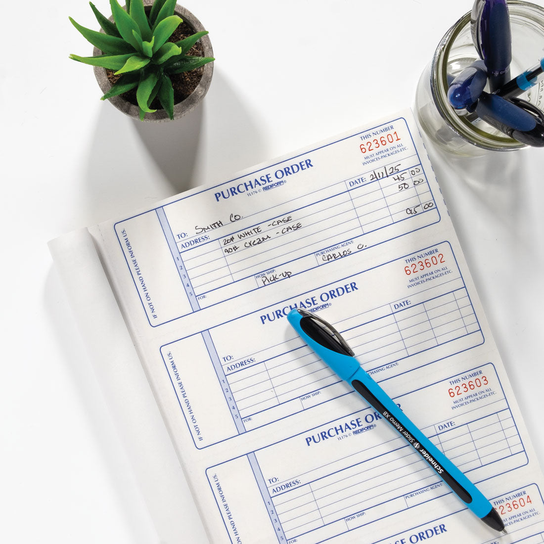 Purchase Order Book 1L176