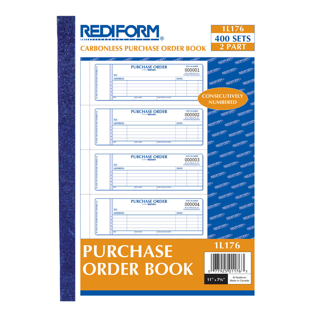Purchase Order Book 1L176