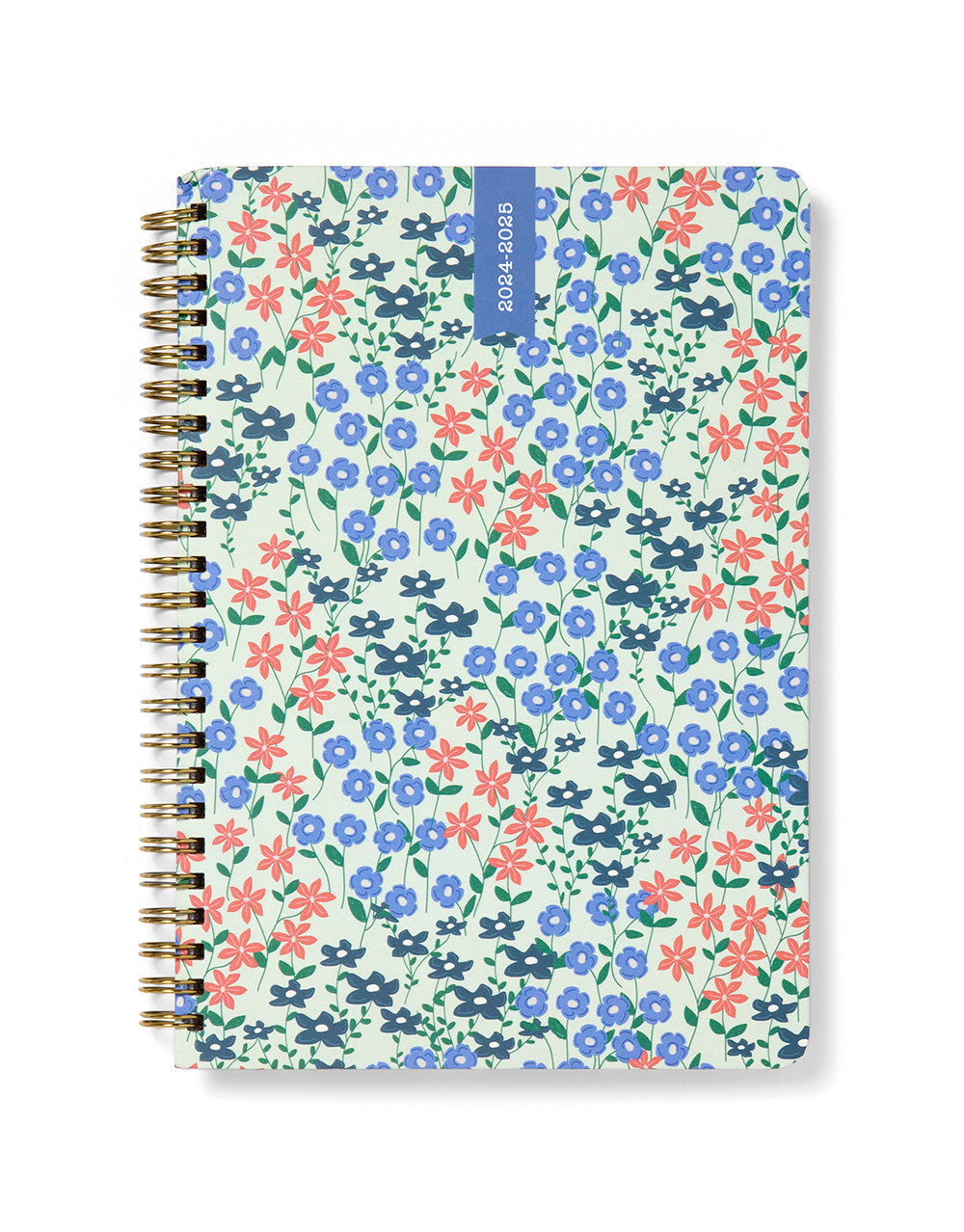 Spring Valley A5 Week to View 18-Month Planner 2024-2025 - Multilanguage#color_spring-valley-mint