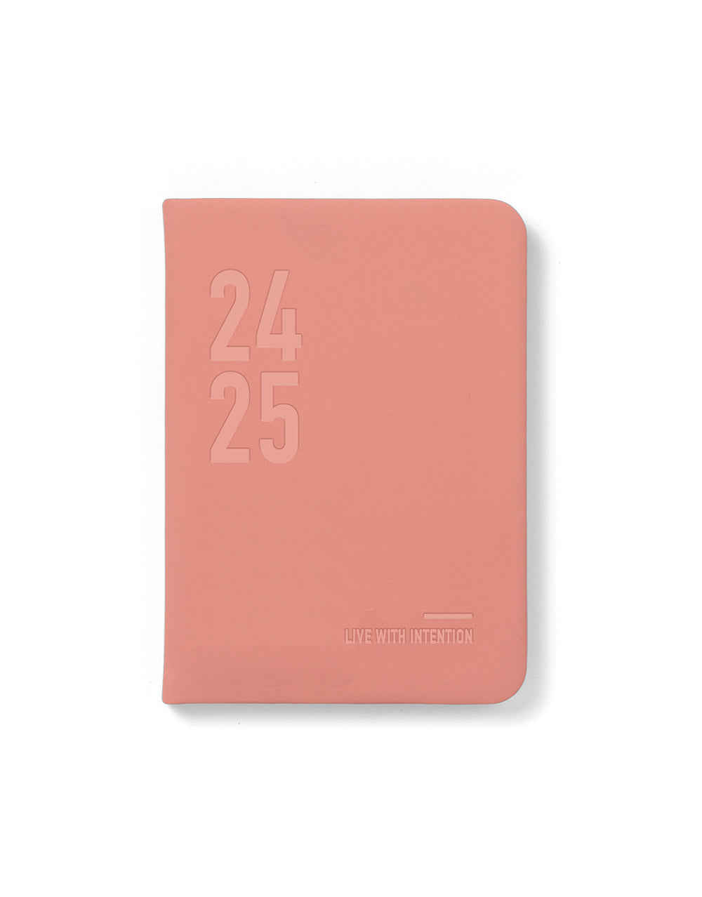 Conscious A6 Day to a Page Planner with Appointments 2024-2025 - Multilanguage#color_clay