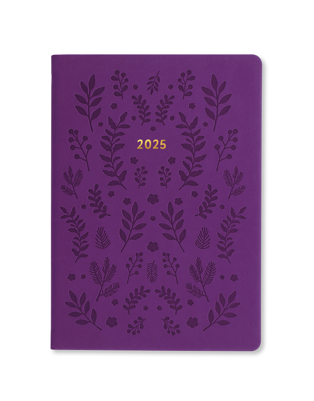 Woodland A5 Week to View Diary 2025 - Multilanguage 25-082163#color_woodland-purple