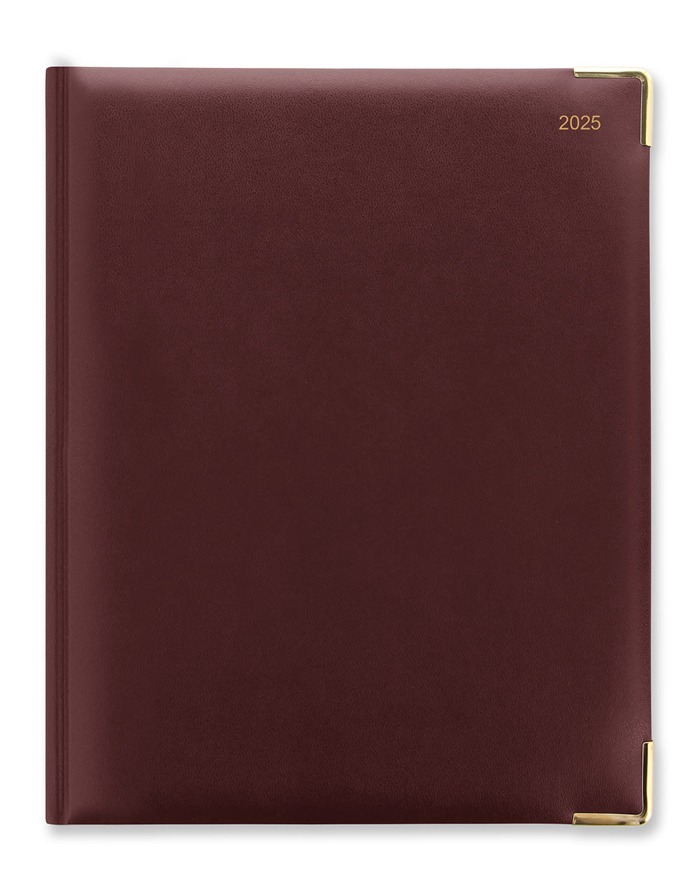 Classic Quarto Vertical Week to View Diary with Appointments 2025 - English 25-C32YBY#color_burgundy