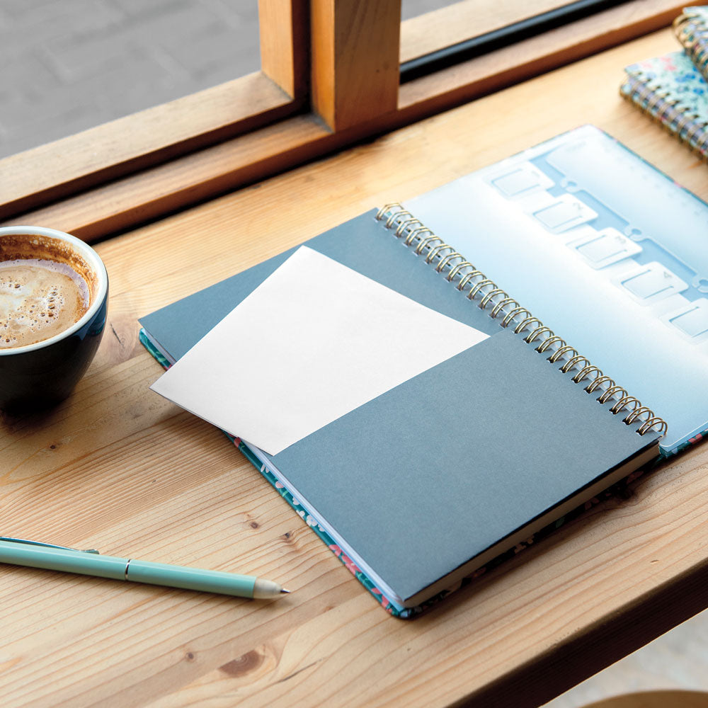 Letts A5 Weekly Planner, Spring Valley, 2027 Mint 27-082377#color_mint