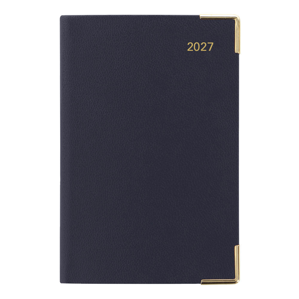 Letts Pocket Weekly Planner, Classic, 2027 Blue 27-C32EBE#color_blue