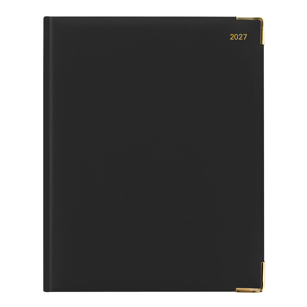 Letts Quarto Weekly Appointment Book, Roma, 2027 Black 27-C33YIBK#color_black