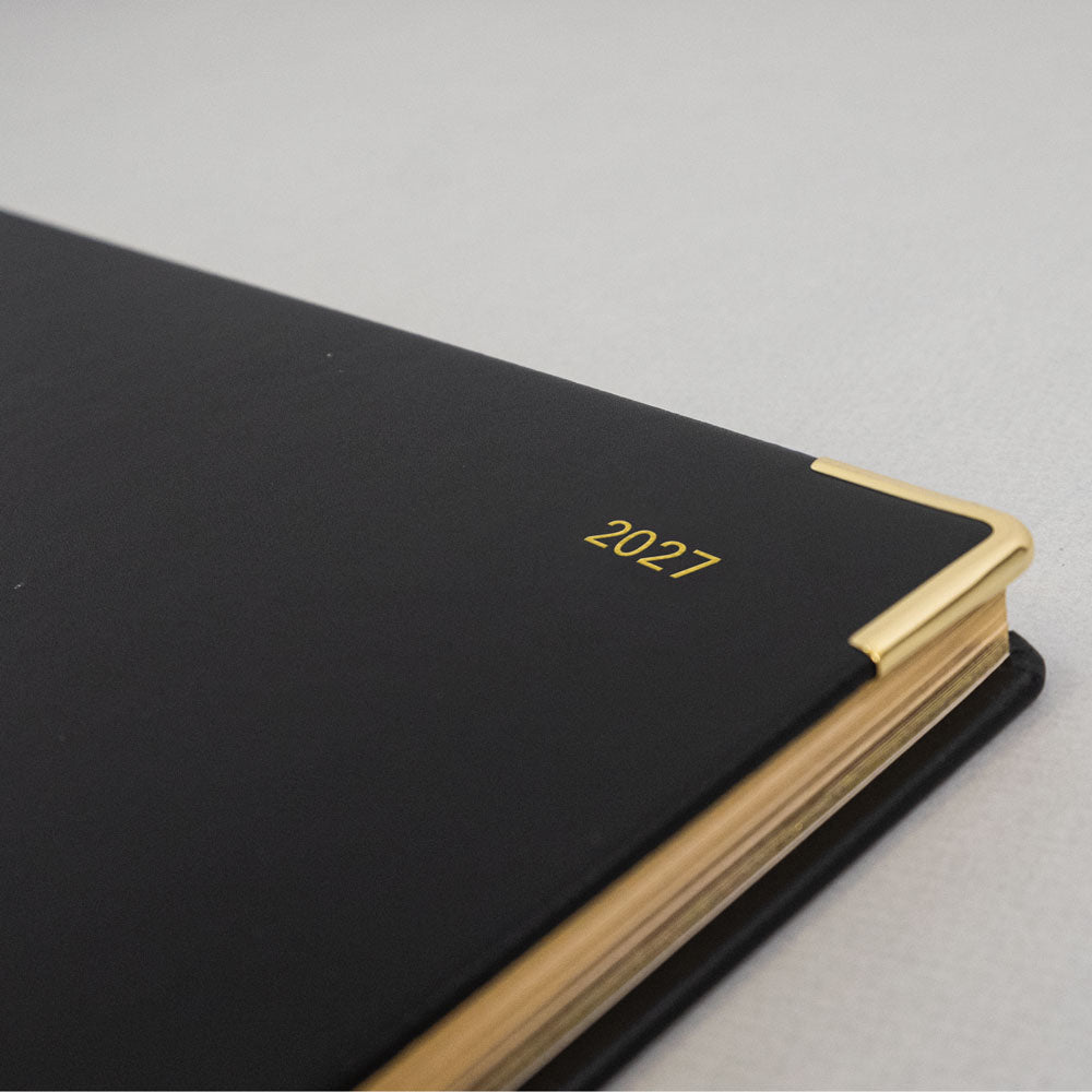 Letts Quarto Weekly Appointment Book, Roma, 2027 Black 27-C33YIBK#color_black